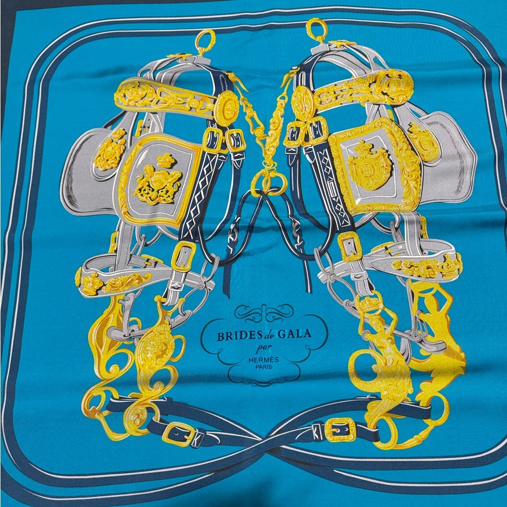 Hermes Brides De Gala Scarf - Picture 2 of 7